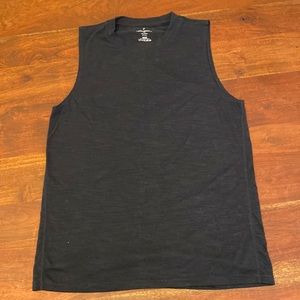 Midnight blue Fabletics sleeveless workout top size Small